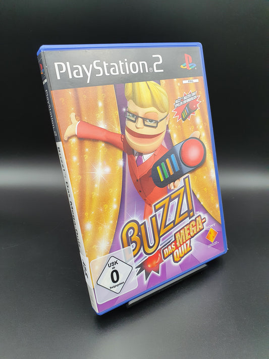 Playstation 2 Spiel: Buzz - Das Mega-Quiz			Zustand:	Gut