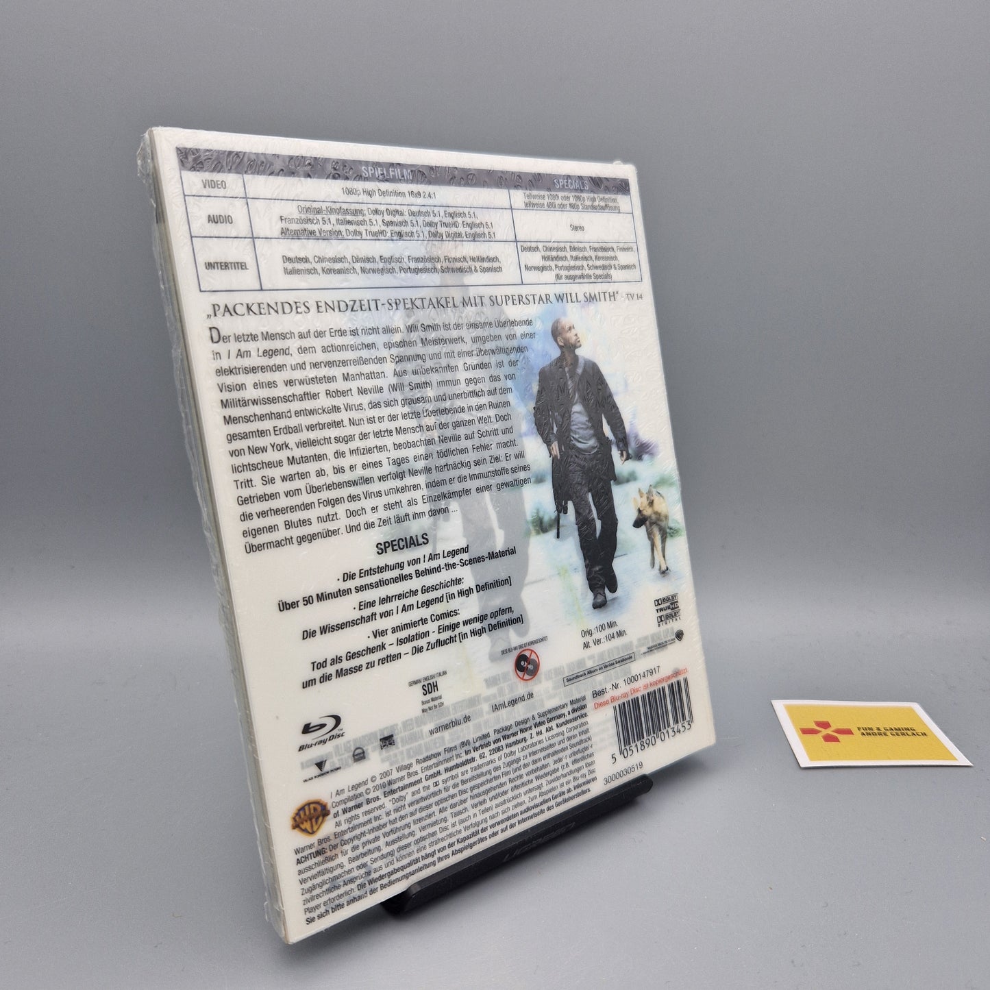 Blu-Ray Film: I Am Legend	Premium Collection	Will Smith		Zustand:	Neu