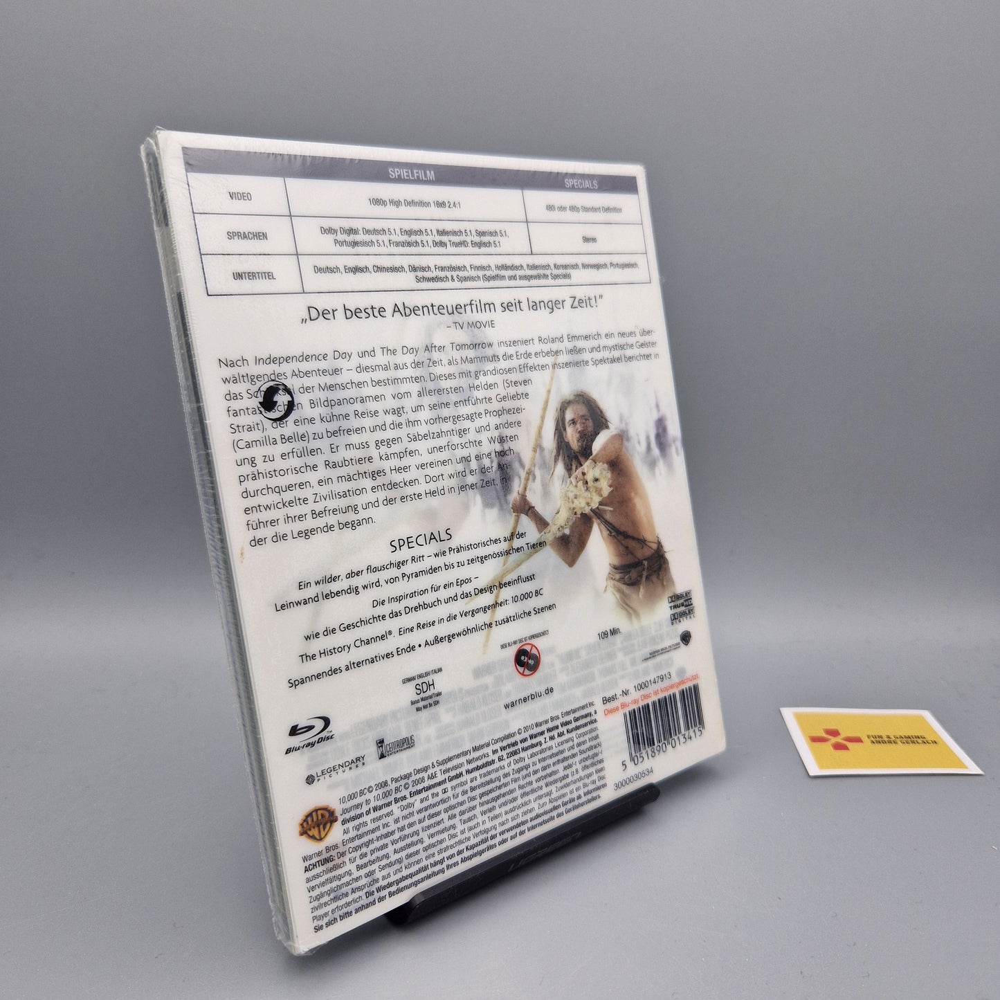 Blu-Ray Film: 10.000 BC	Premium Collection		Zustand:	Neu