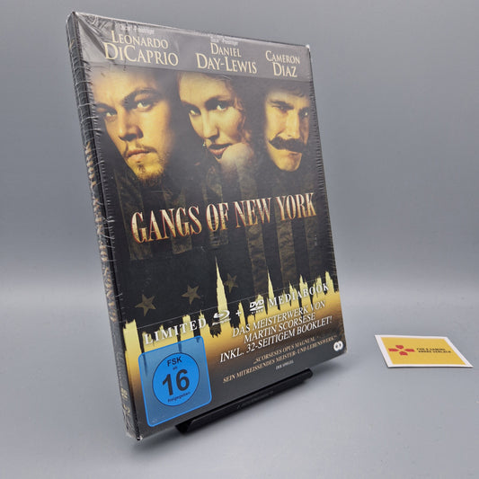Blu-Ray Film: Gangs of New York Limited Mediabook Zustand: Neu