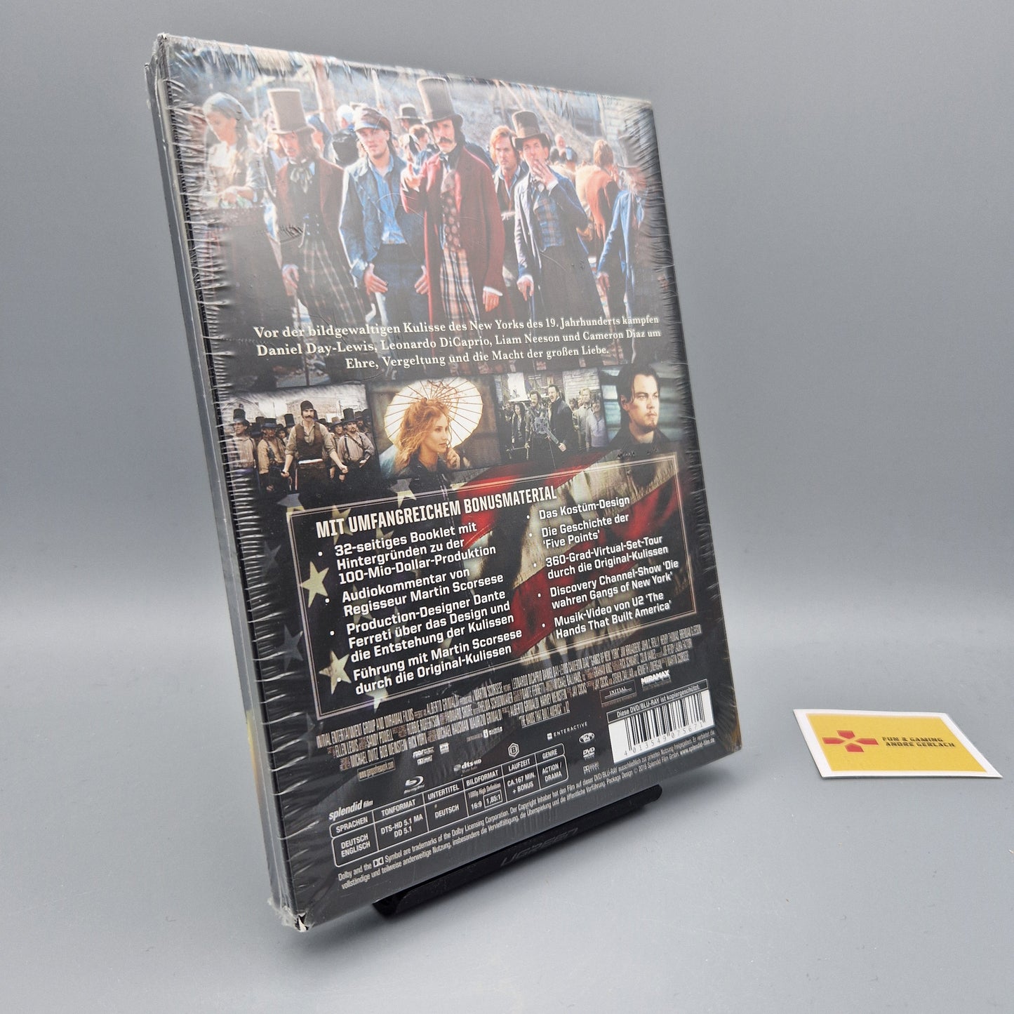 Blu-Ray Film: Gangs of New York Limited Mediabook Zustand: Neu