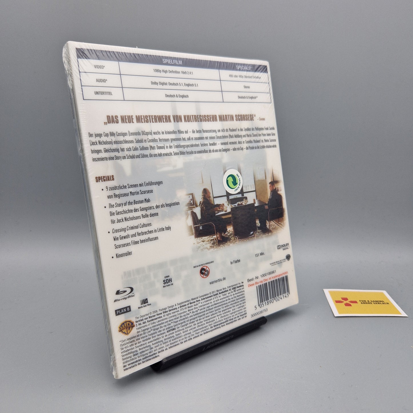 Blu-Ray Film: Departed: Unter Feinden	Premium Collection Zustand: Neu