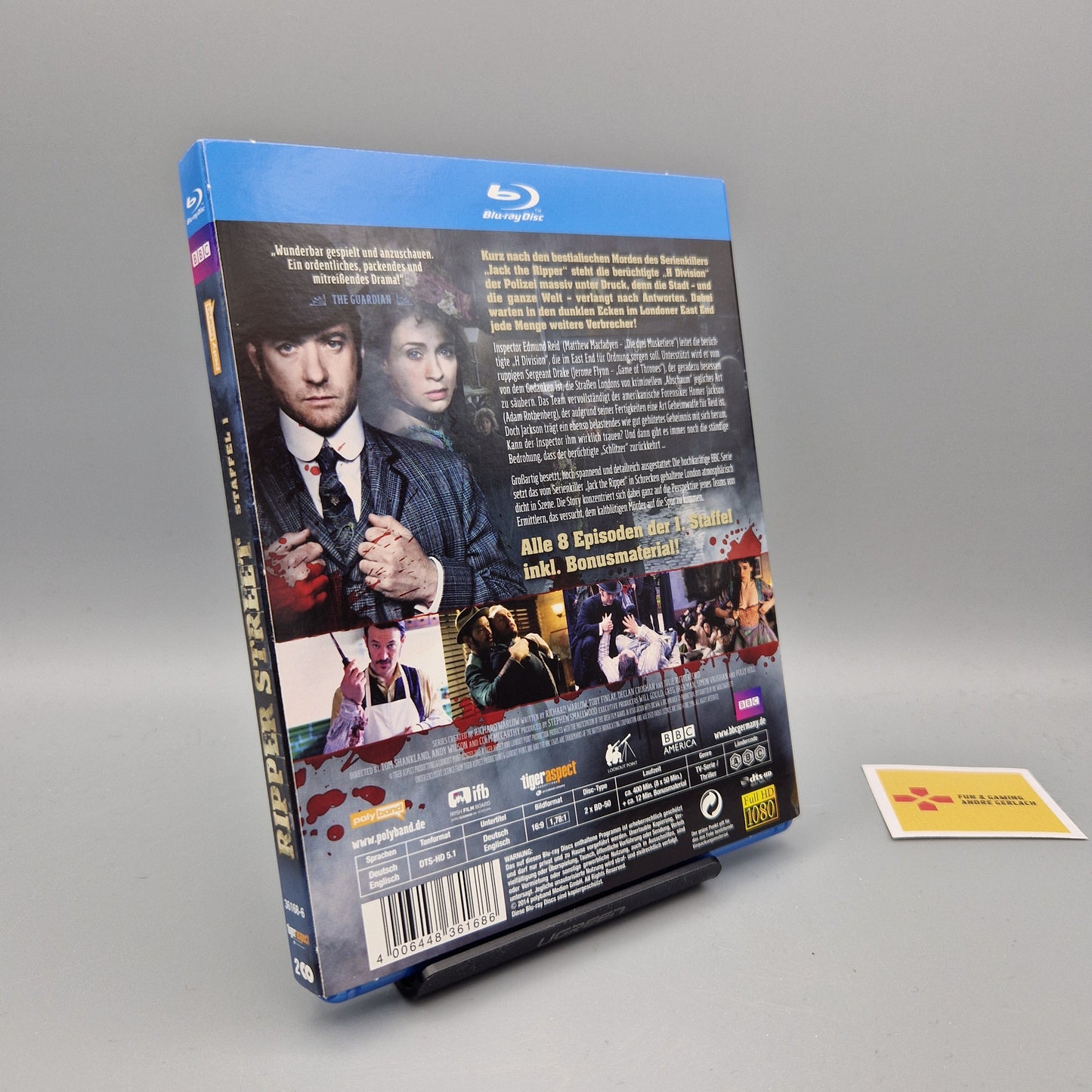 Blu-Ray Serie: Ripper Street - Staffel 1 Zustand: Sehr Gut