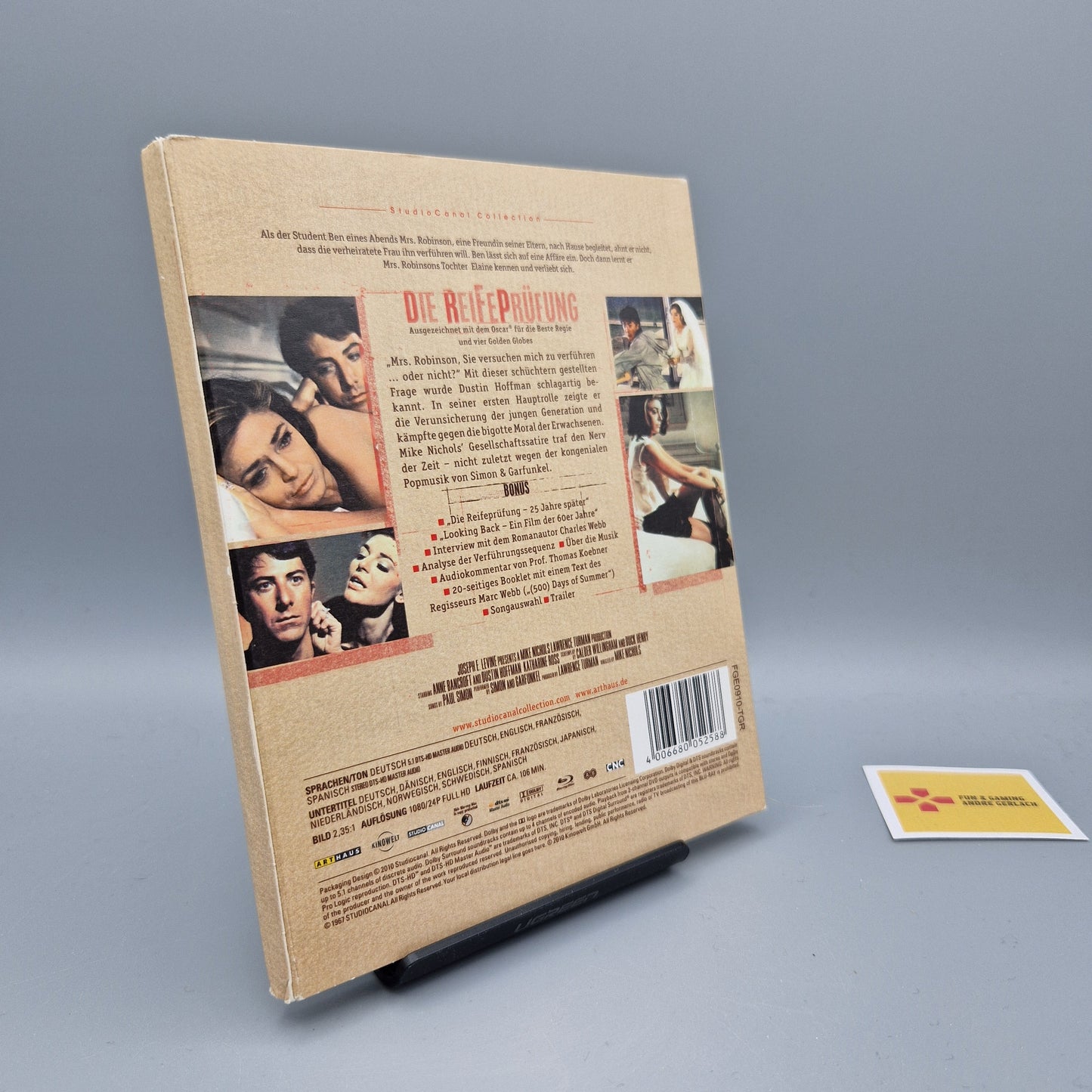 Blu-Ray Film: Die Reifeprüfung	StudioCanal Collection Zustand: Gut