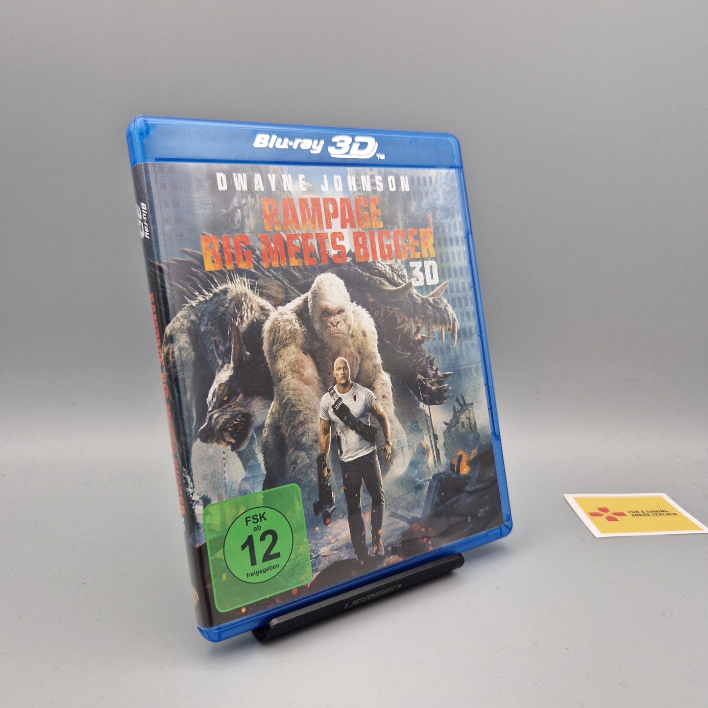 Blu-Ray Film: Rampage: Big Meets Bigger 3D only  Zustand: Sehr Gut