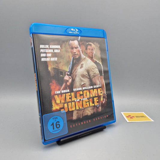 Blu-Ray Film: Welcome to the Jungle		Dwayne Johnson	Zustand:	Sehr Gut