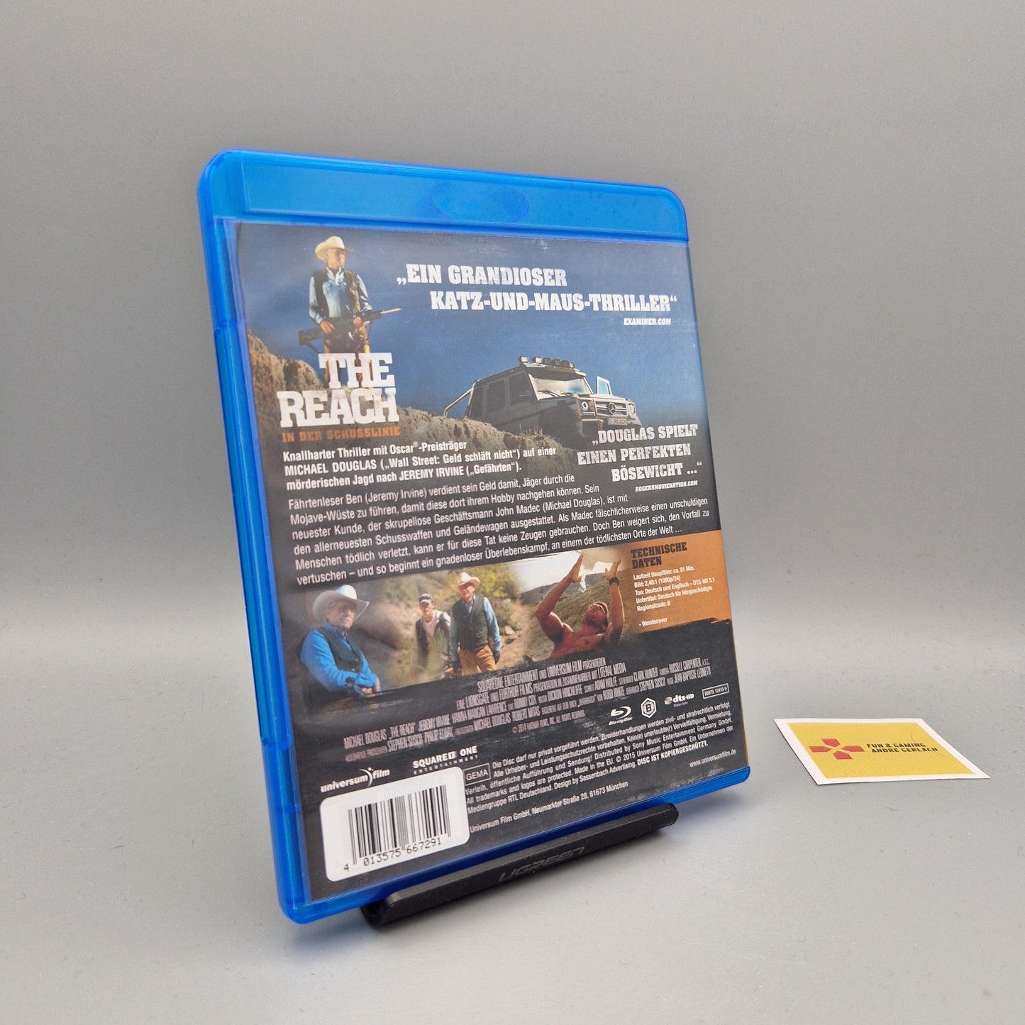 Blu-Ray Film: The Reach - In der Schusslinie		Michael Douglas	Zustand:	Sehr Gut