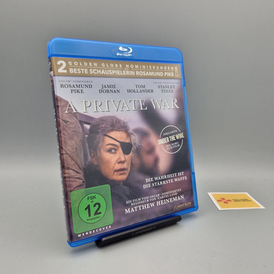 Blu-Ray Film: A Private War		mit Rosamunde Pike	Zustand:	Sehr Gut