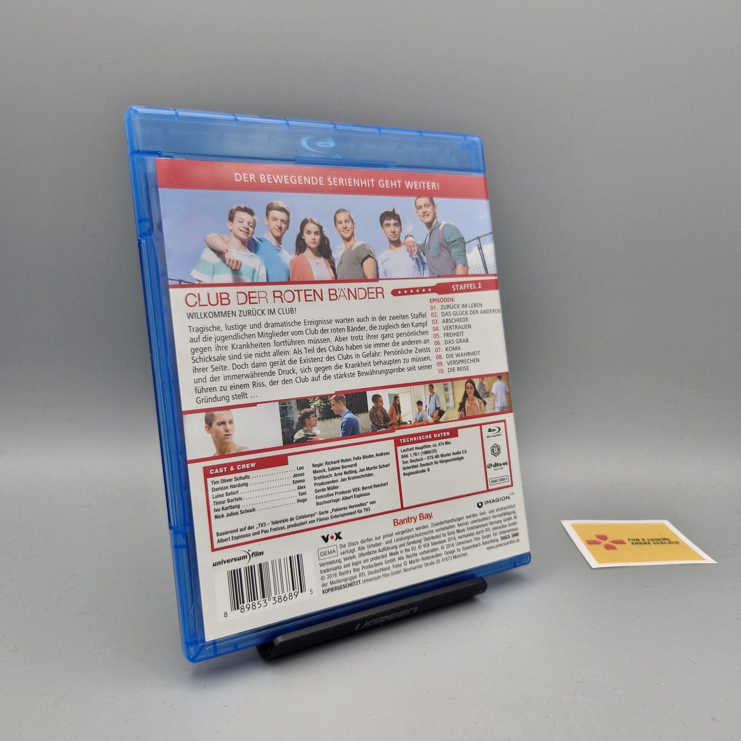 Blu-Ray Serie: Club der roten Bänder - Staffel 2 Zustand: Sehr Gut