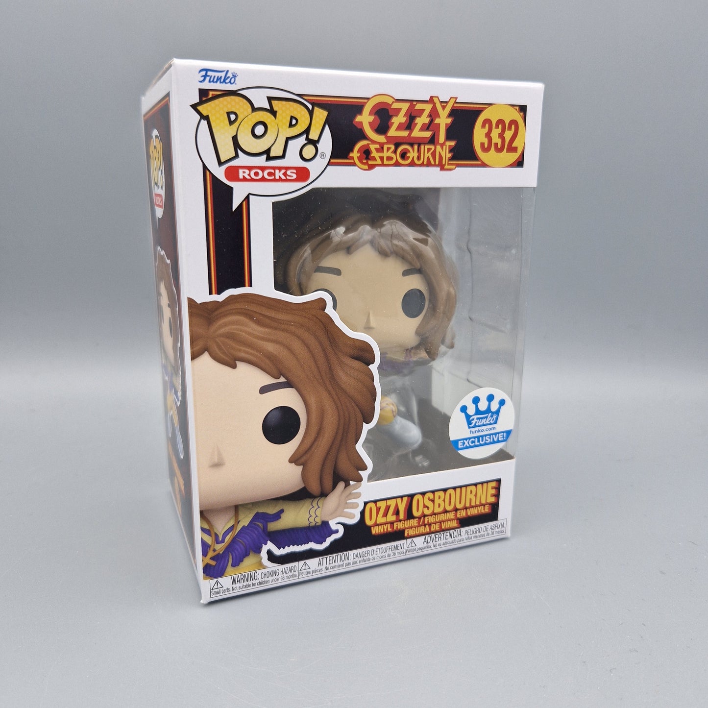 Funko Pop! Rocks	Ozzy Osbourne	#332 Ozzy Osbourne Funko Shop Exclusive	Zustand:	Sehr Gut