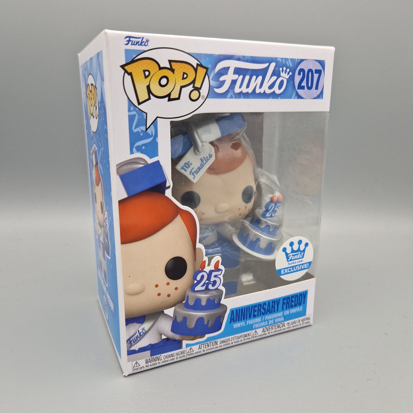 Funko Pop! Funko	#207	Anniversary Freddy	Funko Shop Exclusive	Zustand:	Sehr Gut