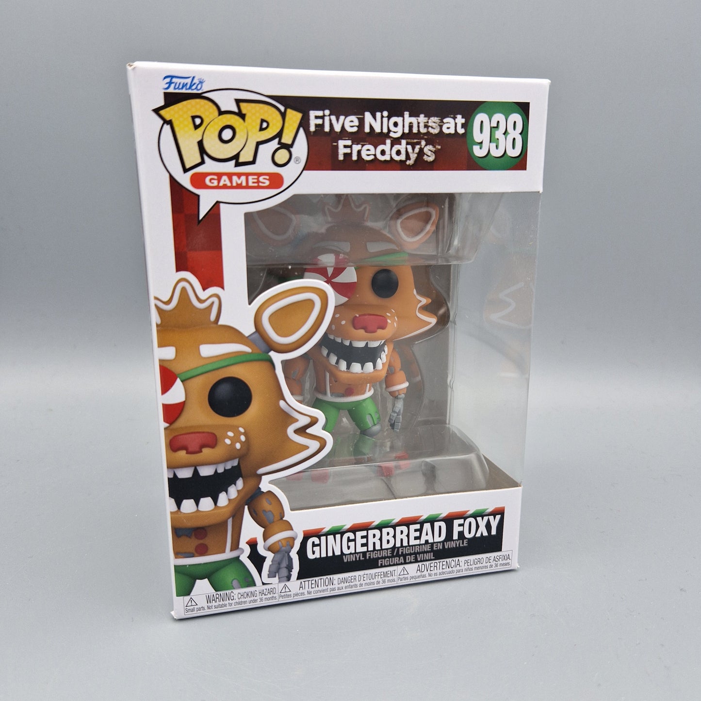 Funko Pop! Games	Five Nights at Freddy's	#938	Gingerbread Foxy Zustand:	Sehr Gut
