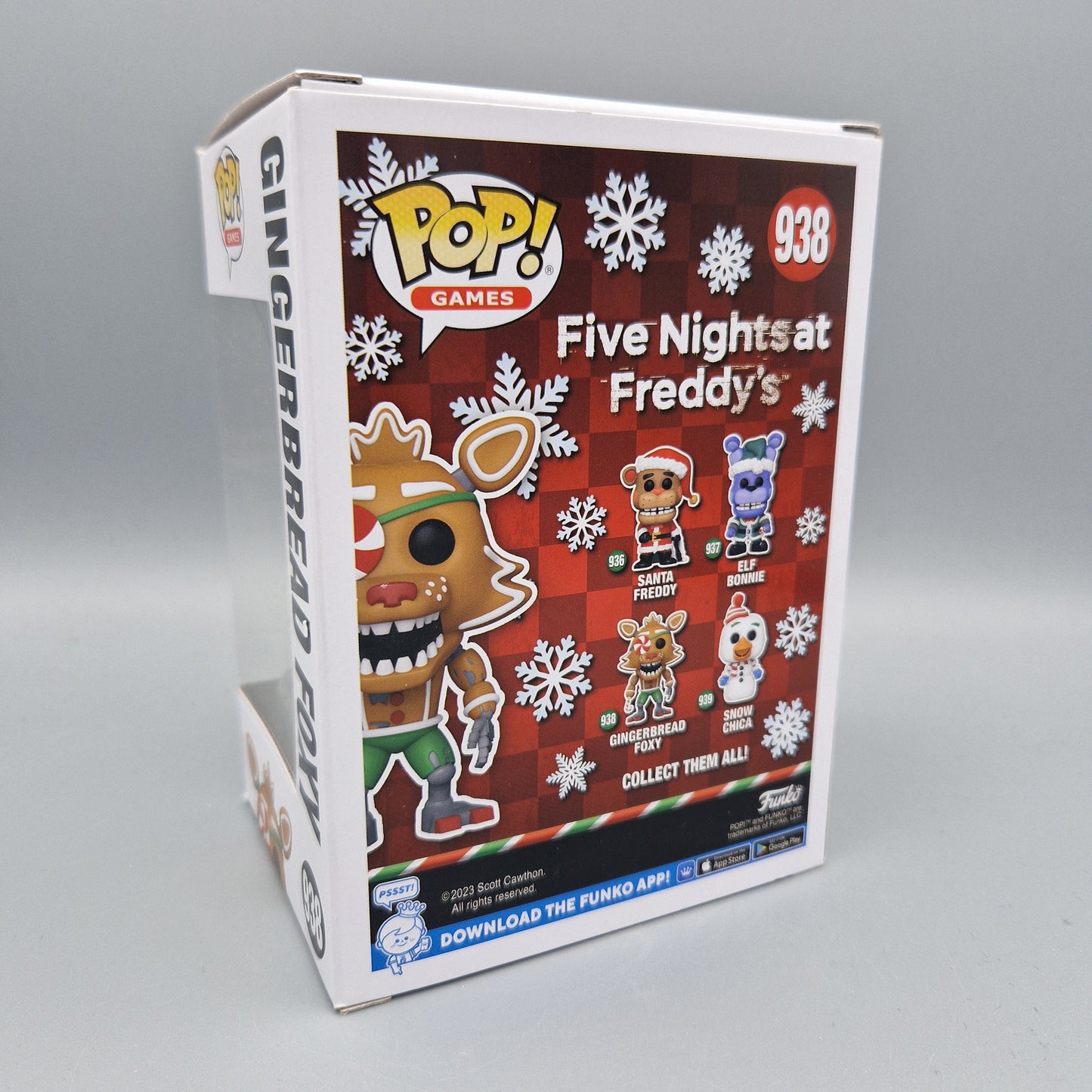 Funko Pop! Games	Five Nights at Freddy's	#938	Gingerbread Foxy Zustand:	Sehr Gut