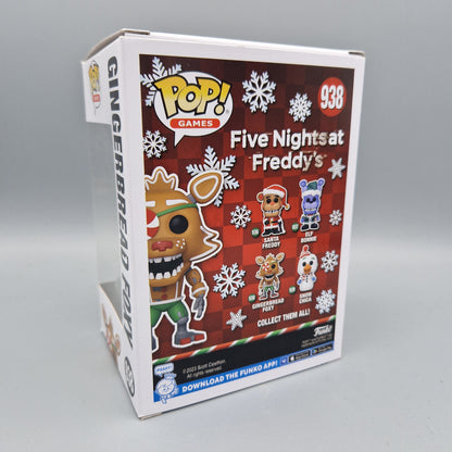 Funko Pop! Games	Five Nights at Freddy's	#938	Gingerbread Foxy Zustand:	Sehr Gut