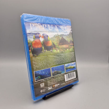 Blu-Ray Film: Papua - Die geheimnisvolle Insel der Kannibalen 3D + 2D Zustand: Neu
