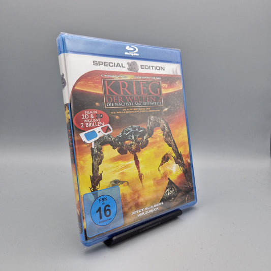 Blu-Ray Film: Krieg der Welten 2 3D + 2D Zustand: Neu