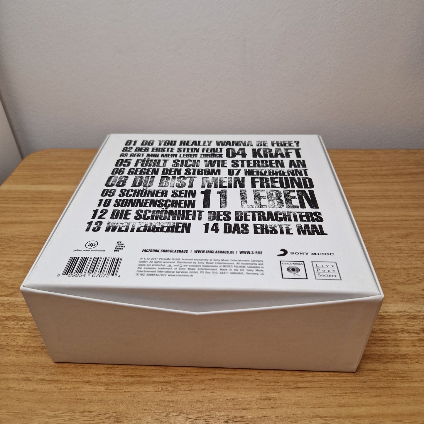 Glashaus - Kraft Deluxe Box	Limited Box-Set	unvollständig