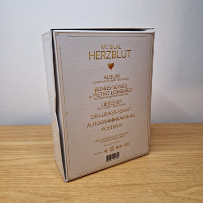 MC Bilal - Herzblut	Limited Box-Set unvollständig