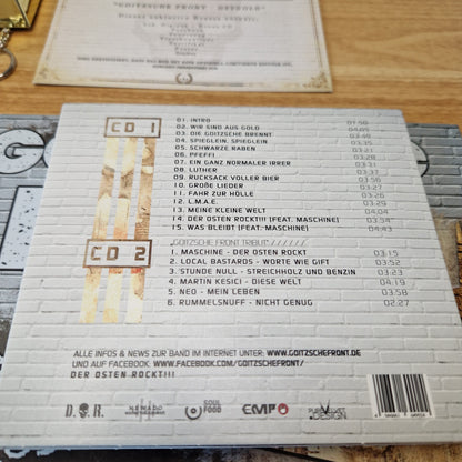 Goitzsche Front - Ostgold	Limited Box Set unvollständig