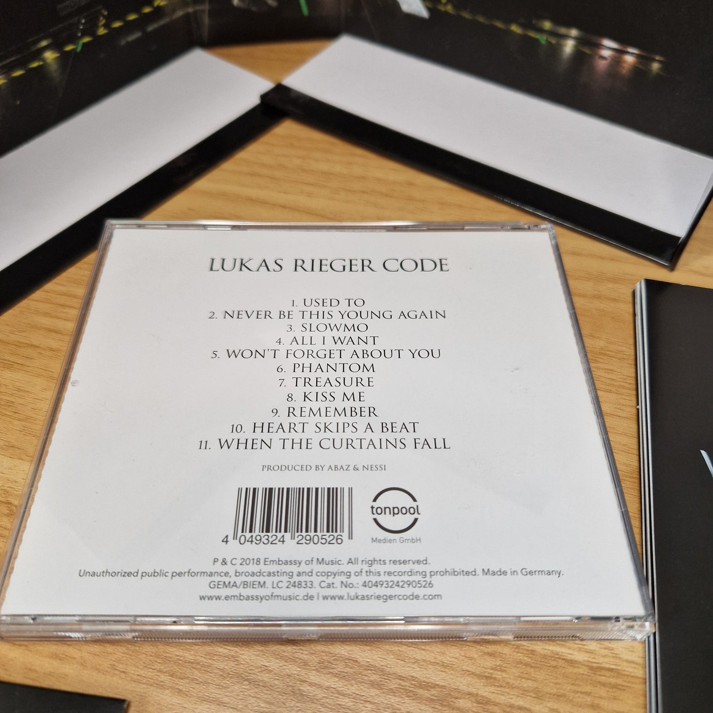 Lukas Rieger - Code	Limited Tour Edition