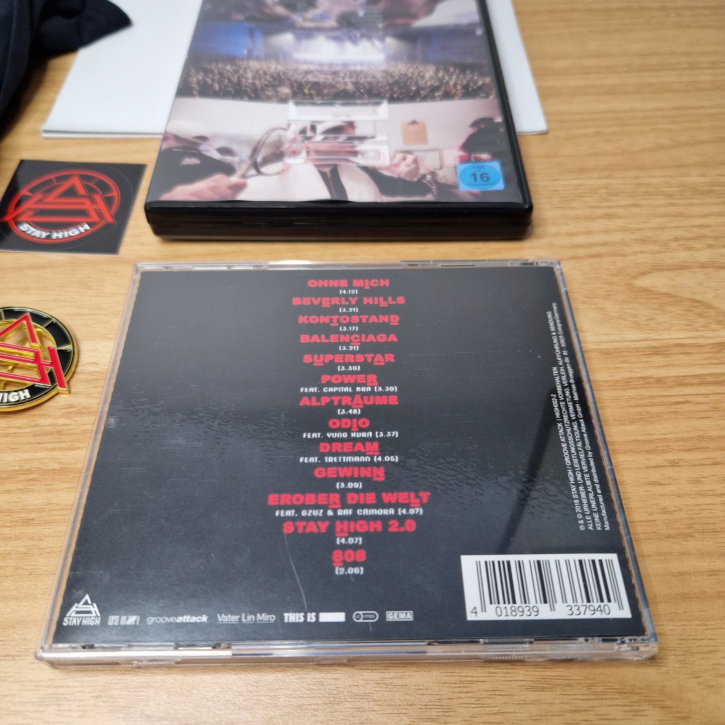 Ufo361 - 808	Limitierte Fanbox - Bonus EP fehlt
