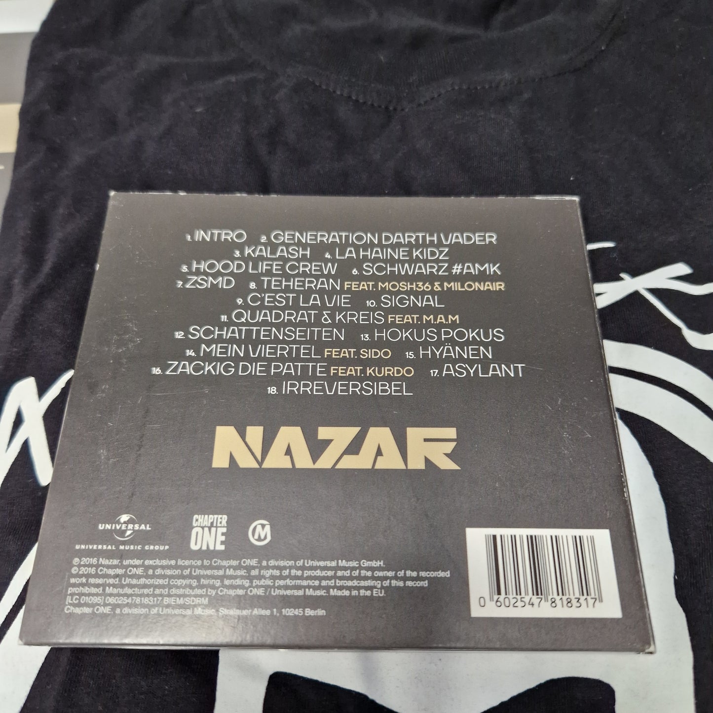 Nazar - Irreversibel	Fan Edition	Fahne fehlt