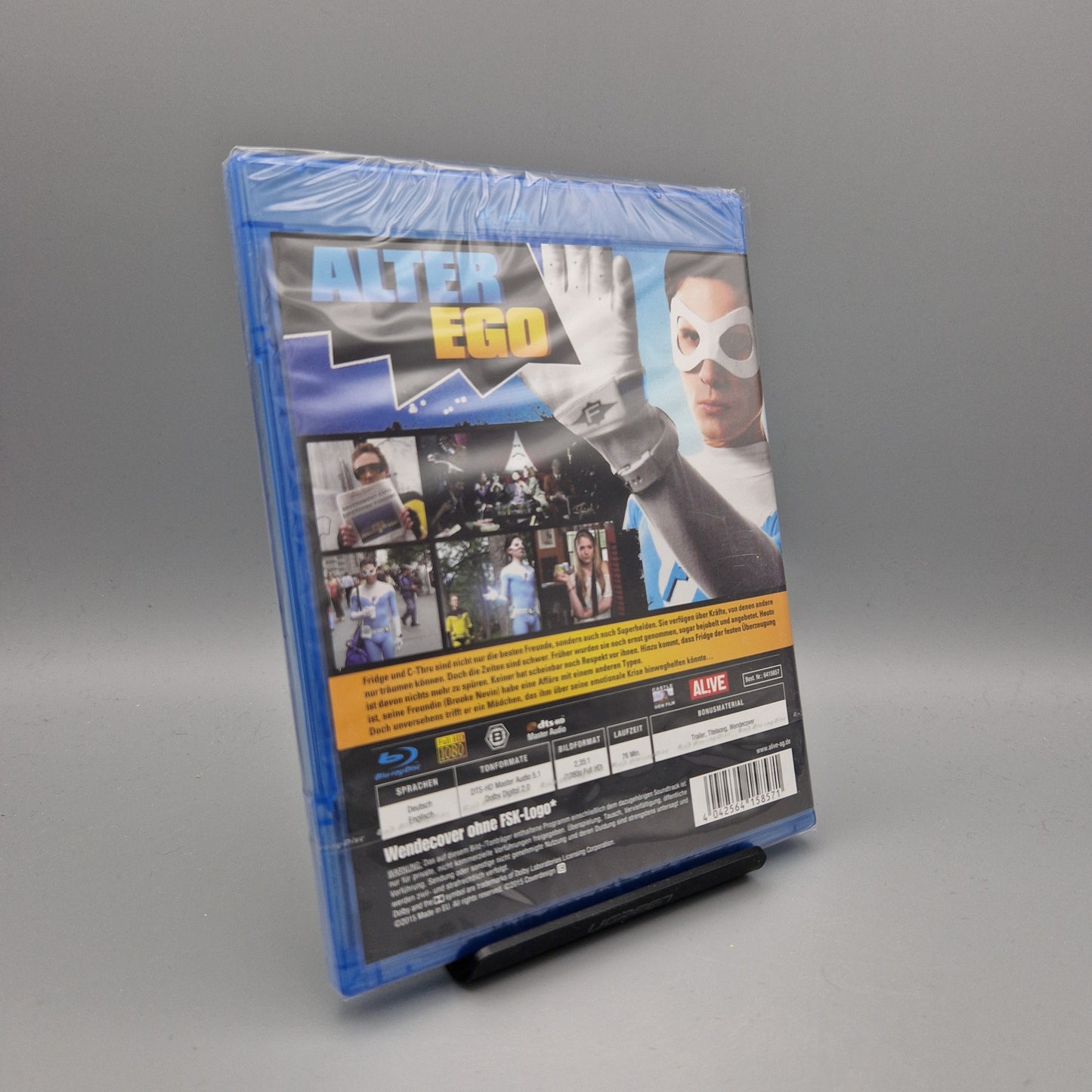 Blu-Ray Film: Alter Ego - Grosse Helden, noch grössere Probleme		B-Ware - Hülle beschädigt