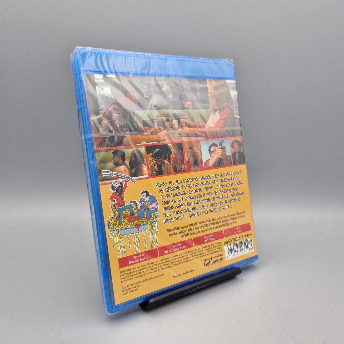 Blu-Ray Film: Spaghettiman - Ready for the next Superhero?
