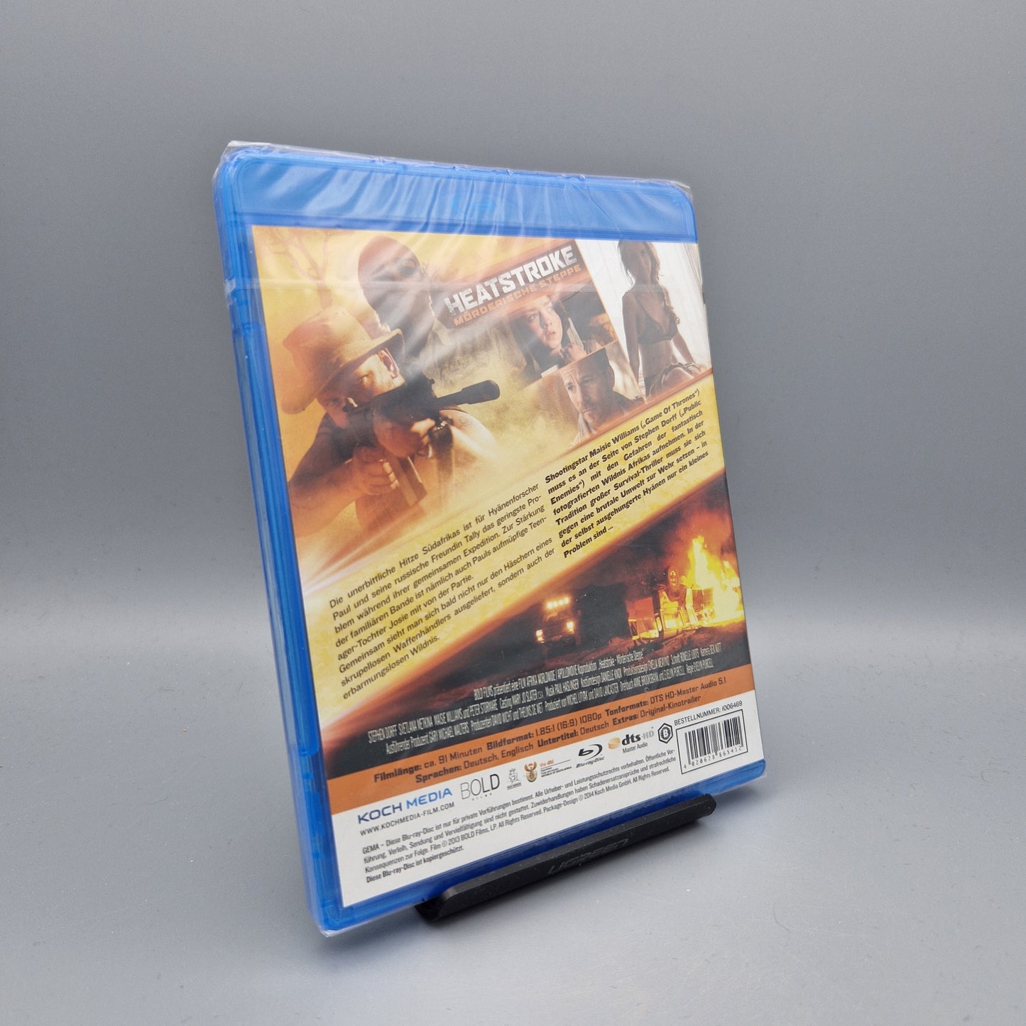 Blu-Ray Film: Heatstroke - Mörderische Steppe		mit Stephen Dorff