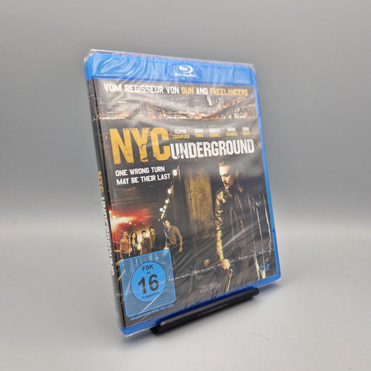 Blu-Ray Film: NYC Underground		mit Clayne Crawford und Sean Faris