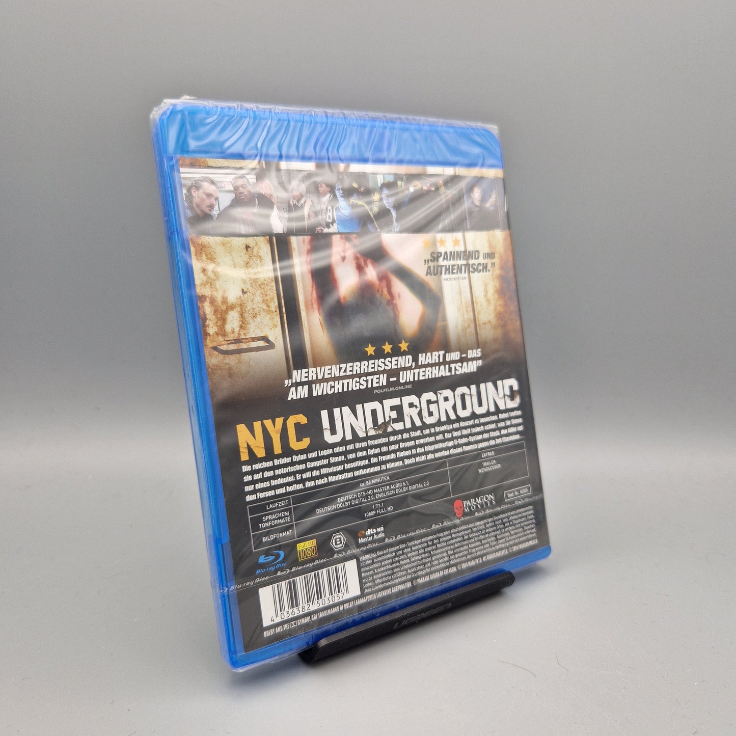 Blu-Ray Film: NYC Underground		mit Clayne Crawford und Sean Faris
