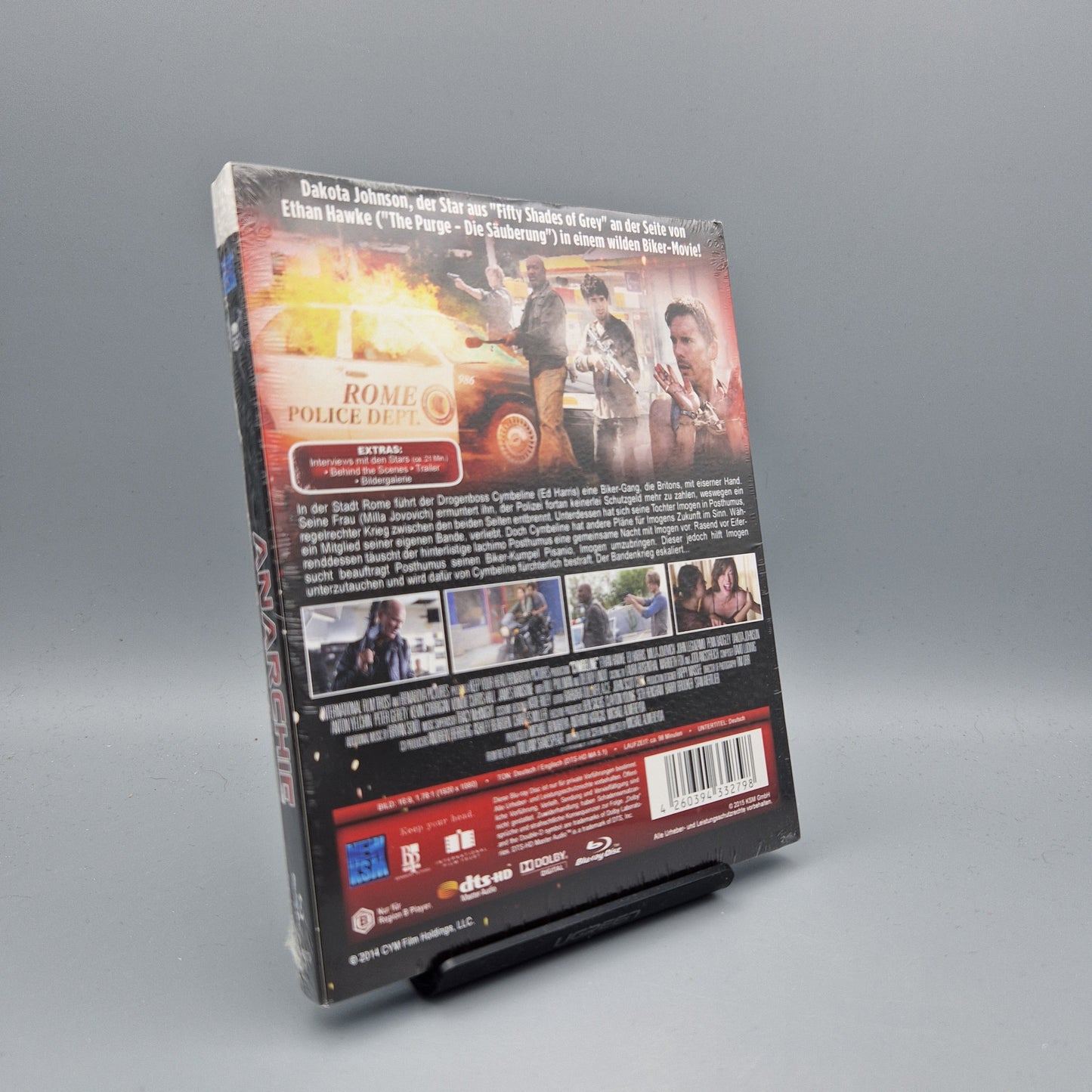 Blu-Ray Film: Anarchie		mit Ethan Hawke und Milla Jovovich