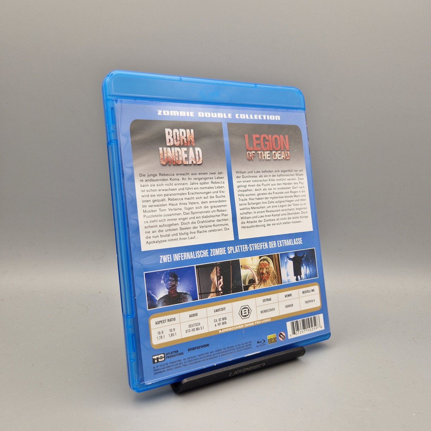 Blu-Ray Born Undead & Legion of the Dead	Zombie Double Collection		Zustand:	Sehr Gut