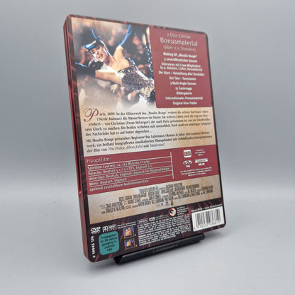 DVD Film: Moulin Rouge	Steelbook	Special Edition	Zustand:	Gut