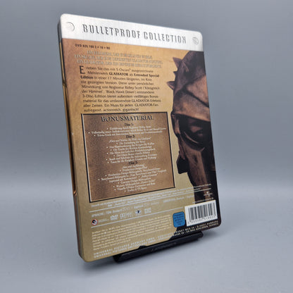 DVD Film: Gladiator	Bulletproof Collection Steelbook mit Russell Crowe