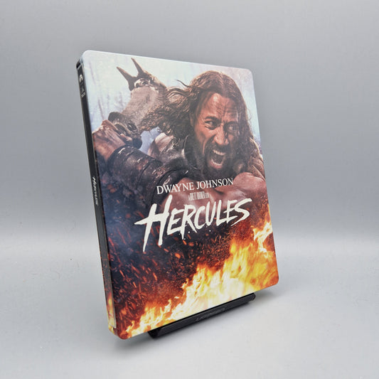 Blu-Ray Film: Hercules 3D + 2D	Steelbook	Dwayne Johnson	Zustand:	Sehr Gut