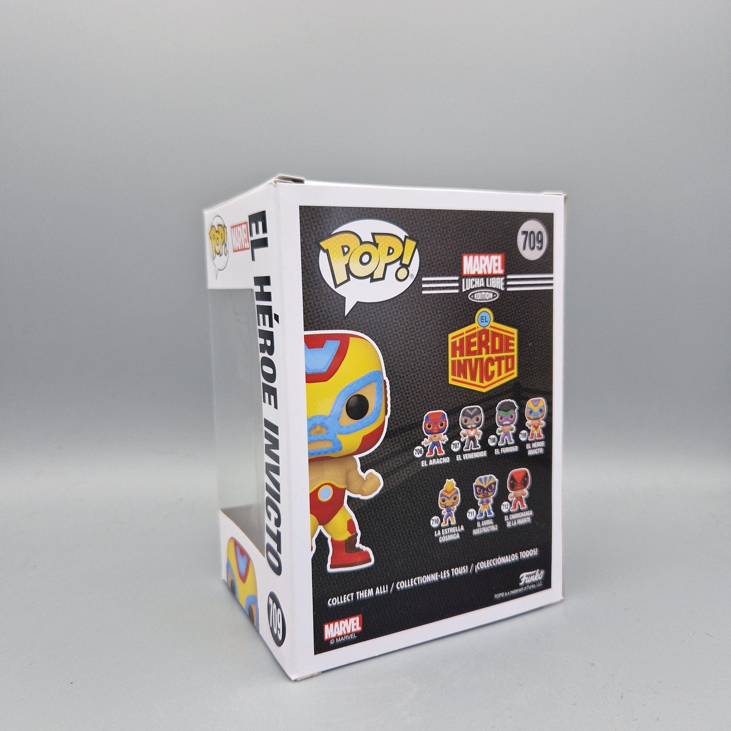 Funko Pop! Marvel - Lucha Libre Edition	#709 El Héroe Invicto			Zustand:	Sehr Gut