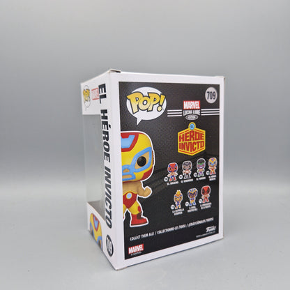 Funko Pop! Marvel - Lucha Libre Edition	#709 El Héroe Invicto			Zustand:	Sehr Gut