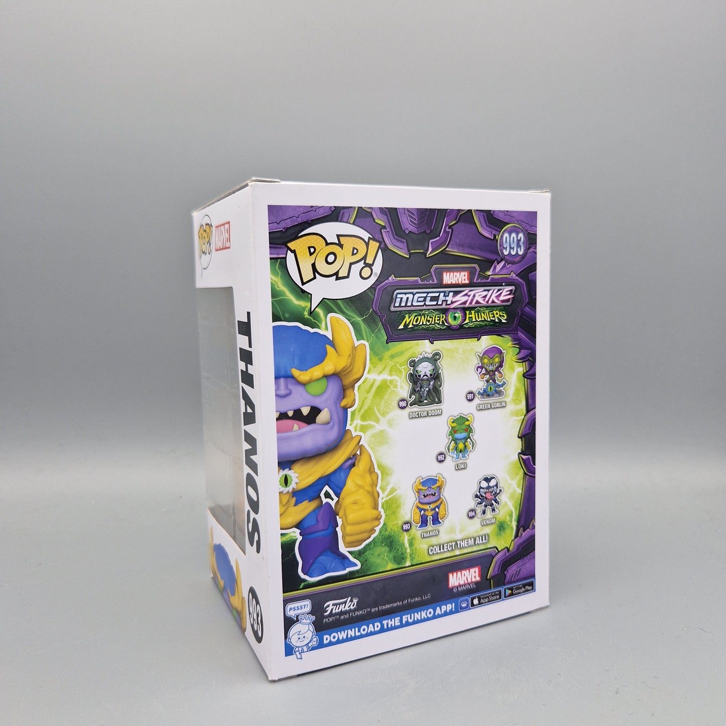 Funko Pop! Marvel - Mech Strike	#993 Thanos	Monster Hunters