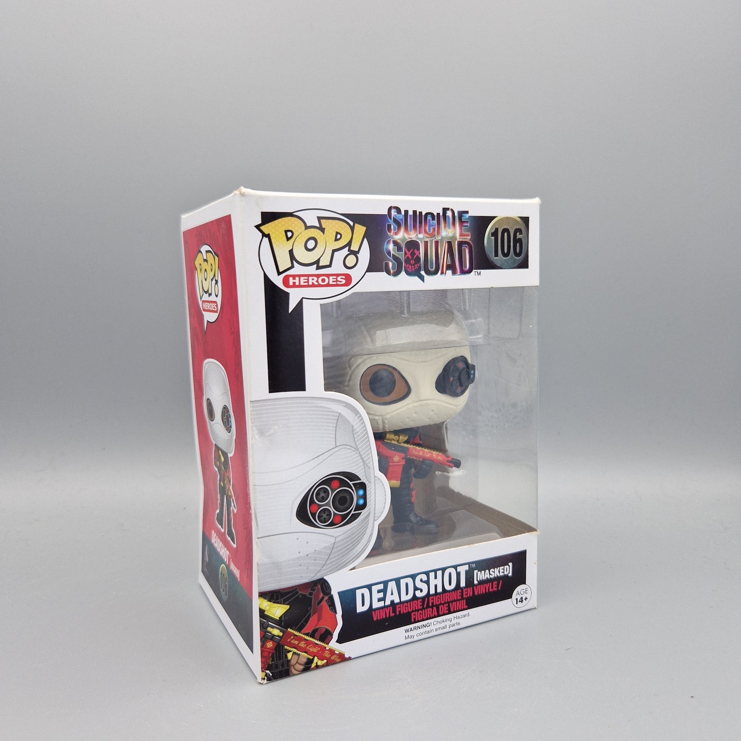 Funko Pop! Heroes	DC Comics Suicide Squad	#106 Deadshot (Masked)			Zustand:	Gut