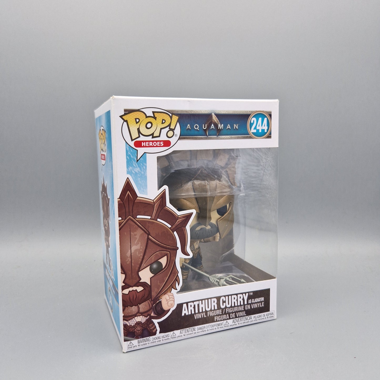 Funko Pop! Heroes	DC Aquaman	#244 Arthur Curry as Gladiator			Zustand:	Sehr Gut