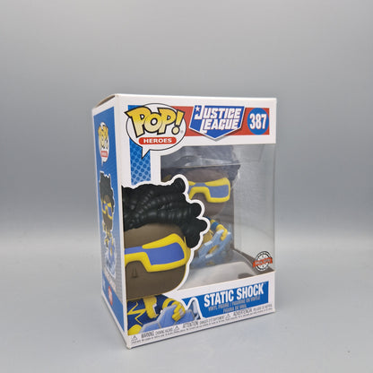 Funko Pop! Heroes	DC Justice League	#387 Static Shock	Special Edition