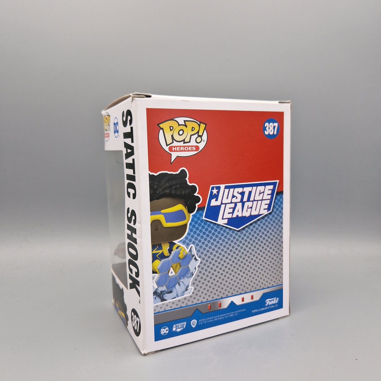 Funko Pop! Heroes	DC Justice League	#387 Static Shock	Special Edition