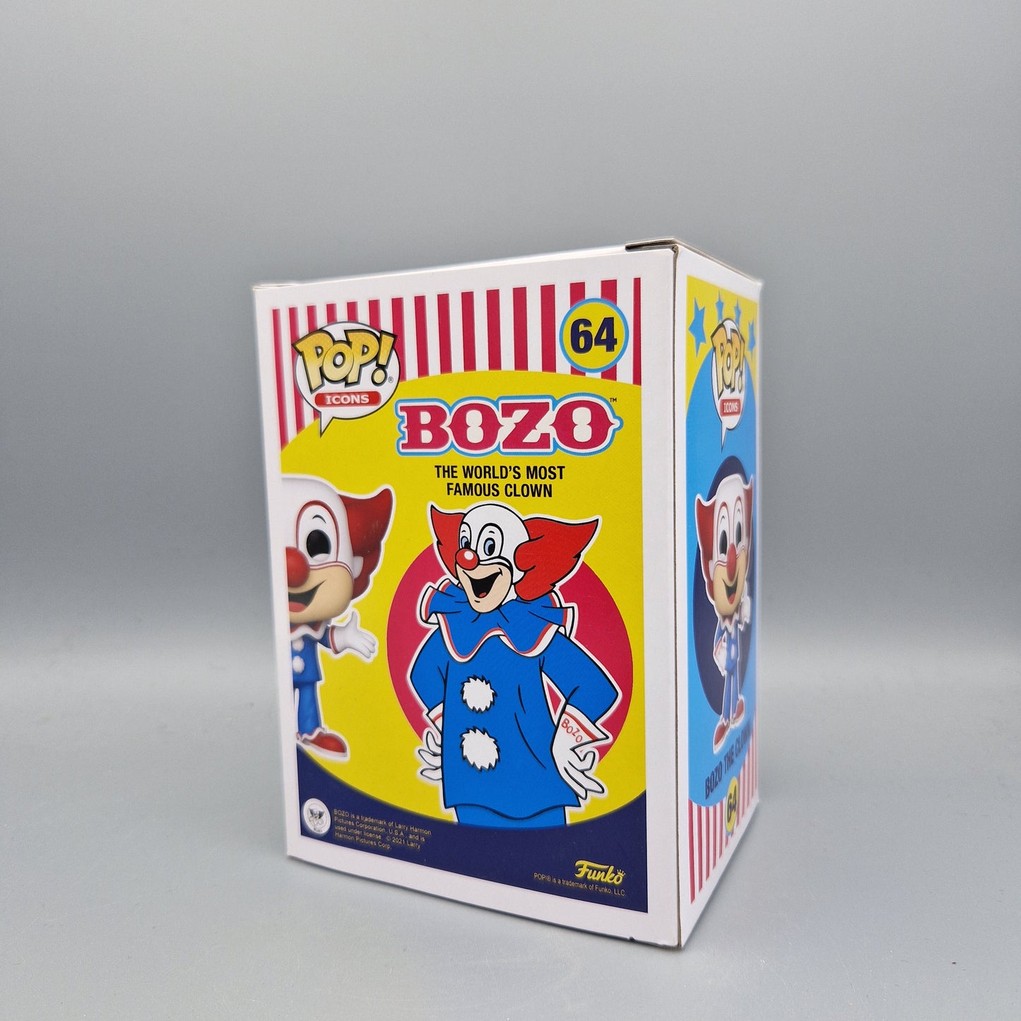 Funko Pop! Icons	Bozo	#64	Bozo The Clown			Zustand:	Gut