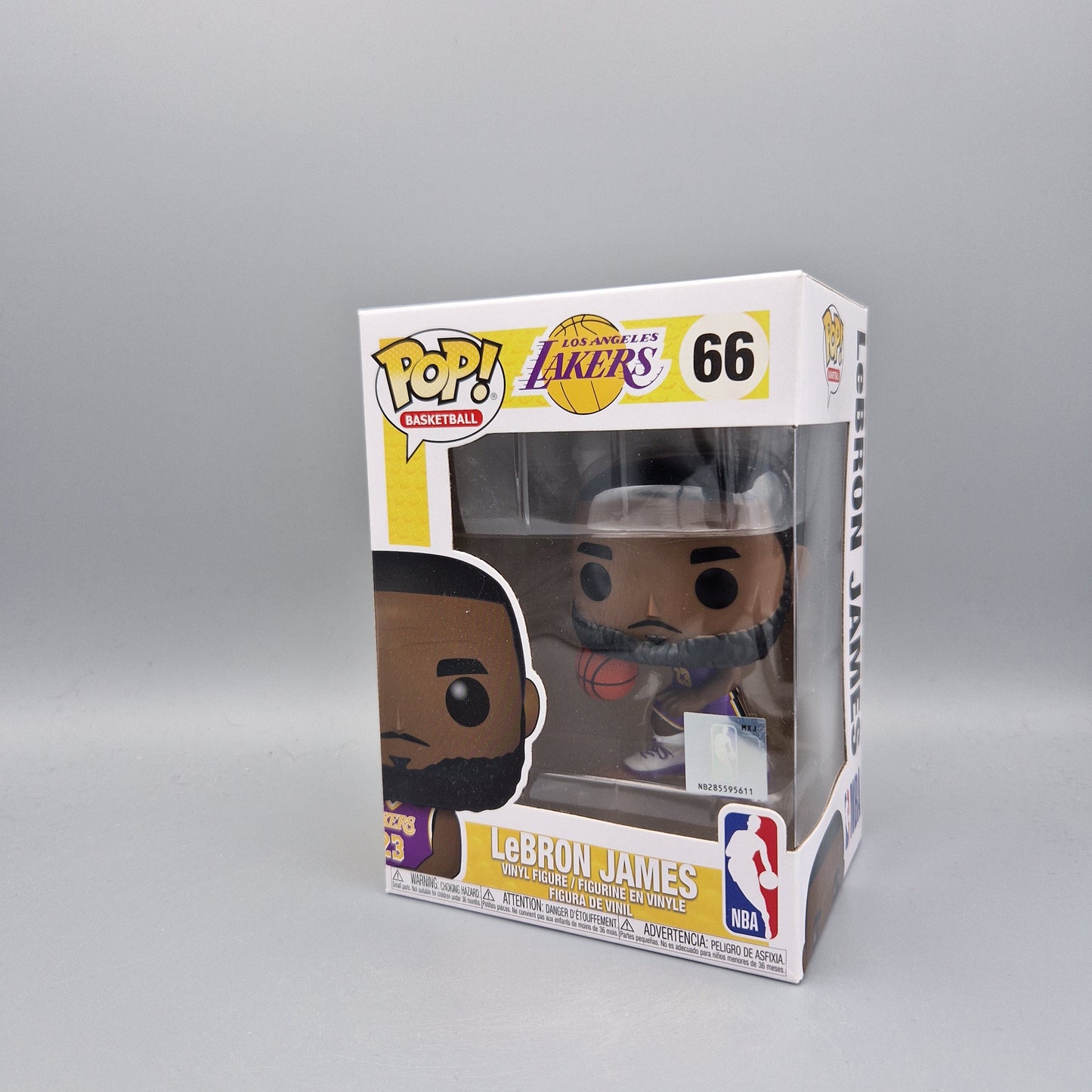 Funko Pop! Basketball	NBA Los Angeles Lakers	#66	LeBron James			Zustand:	Sehr Gut