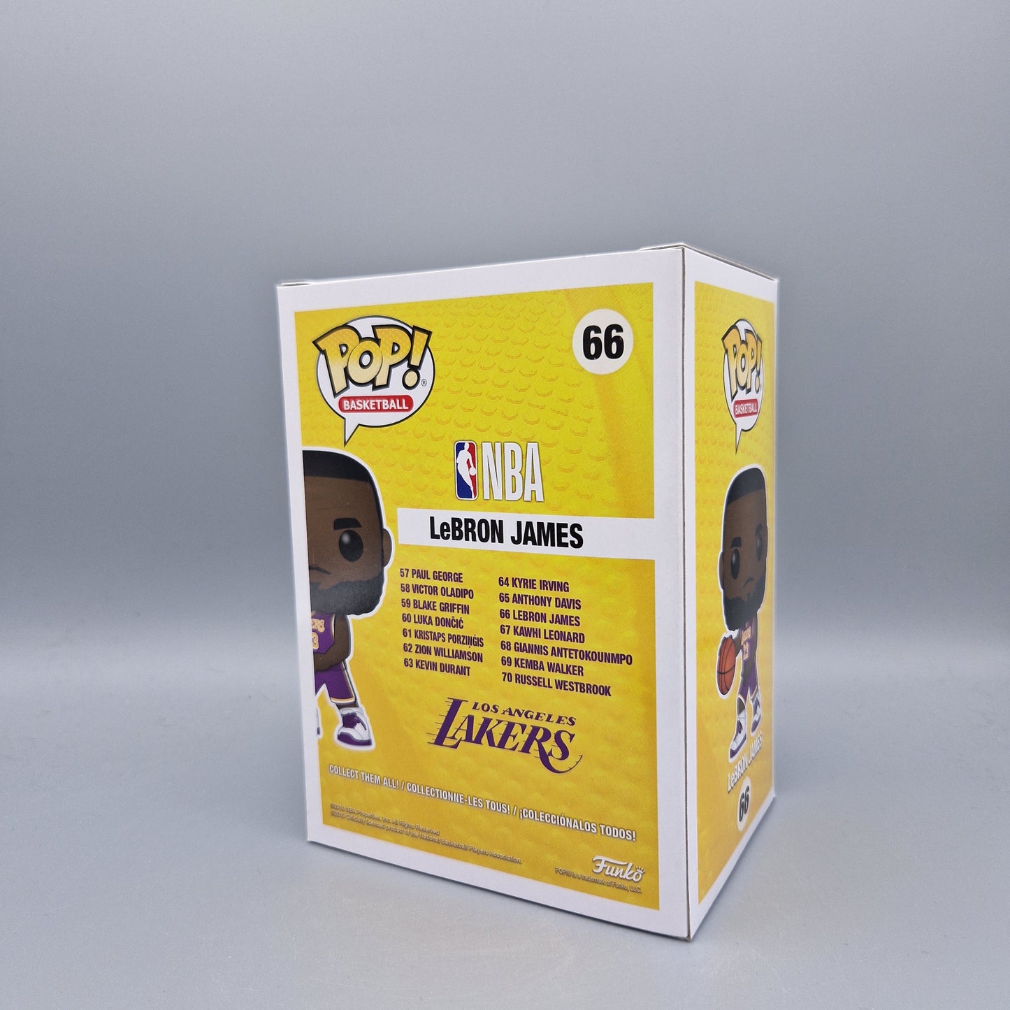 Funko Pop! Basketball	NBA Los Angeles Lakers	#66	LeBron James			Zustand:	Sehr Gut