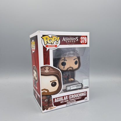 Funko Pop! Movies	Assassin's Creed	#379	Aguilar (Crouching)	Loot Crate exclusive Zustand:	Gut