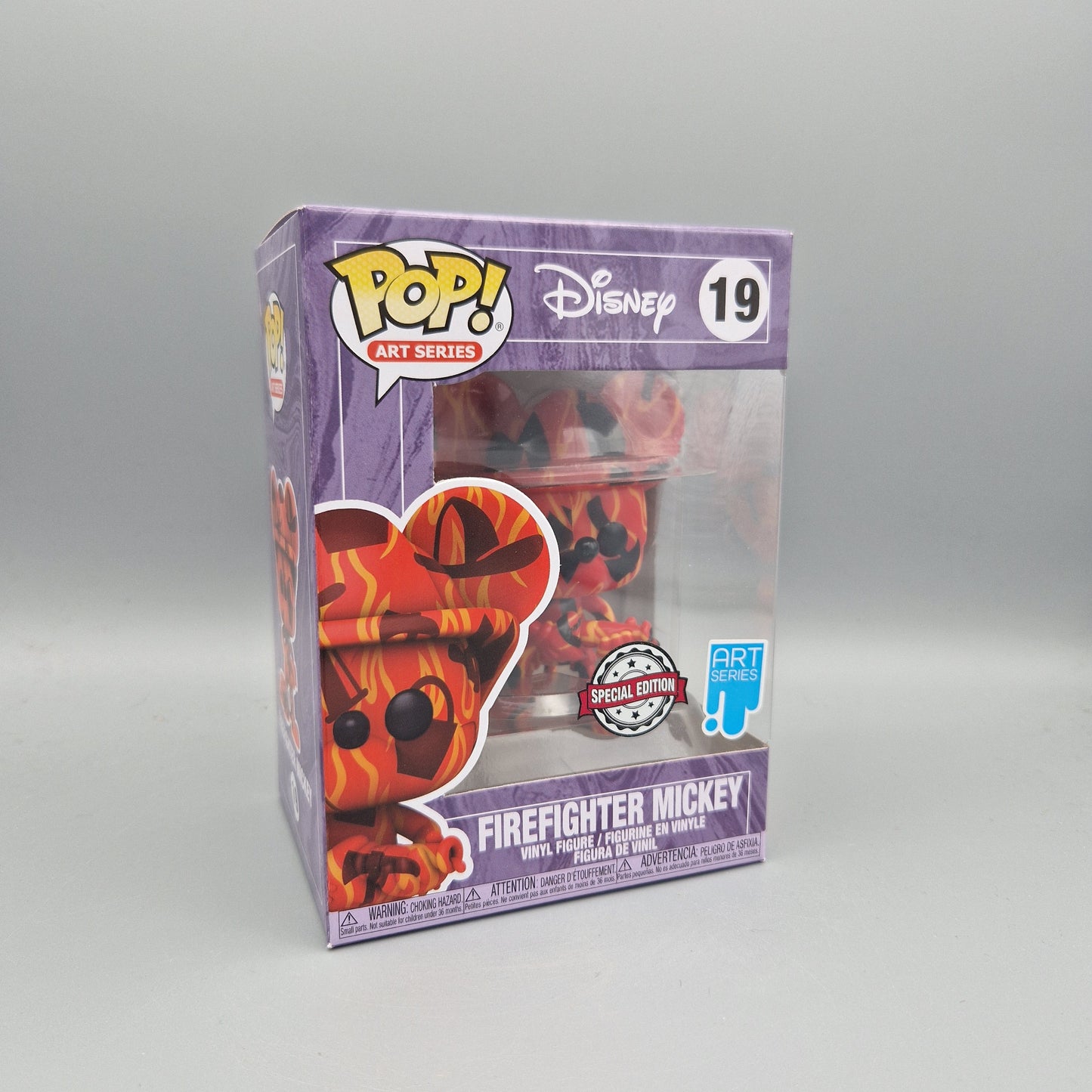 Funko Pop! Art Series	Disney	#19	Firefighter Mickey	Special Edition