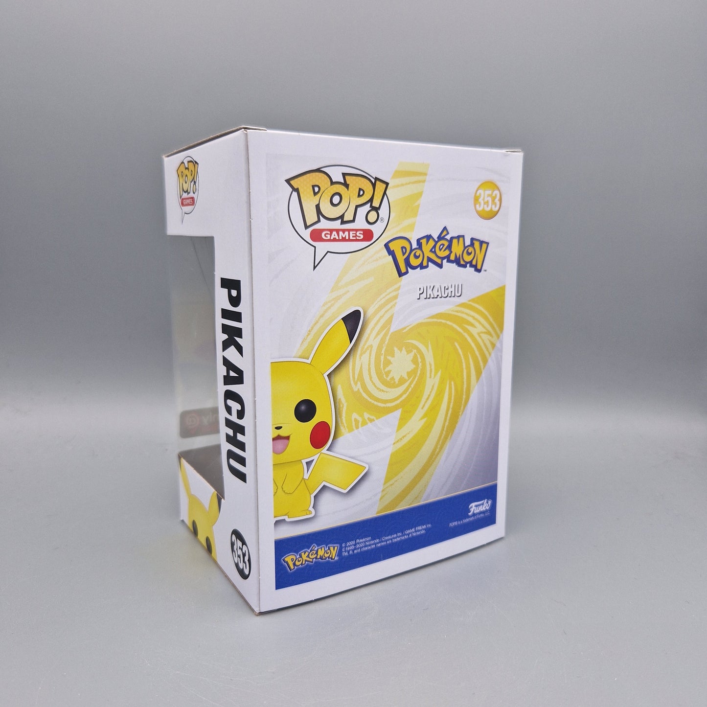 Funko Pop! Games Pokémon	#353	Pikachu	Flocked	Funko Club Exclusive