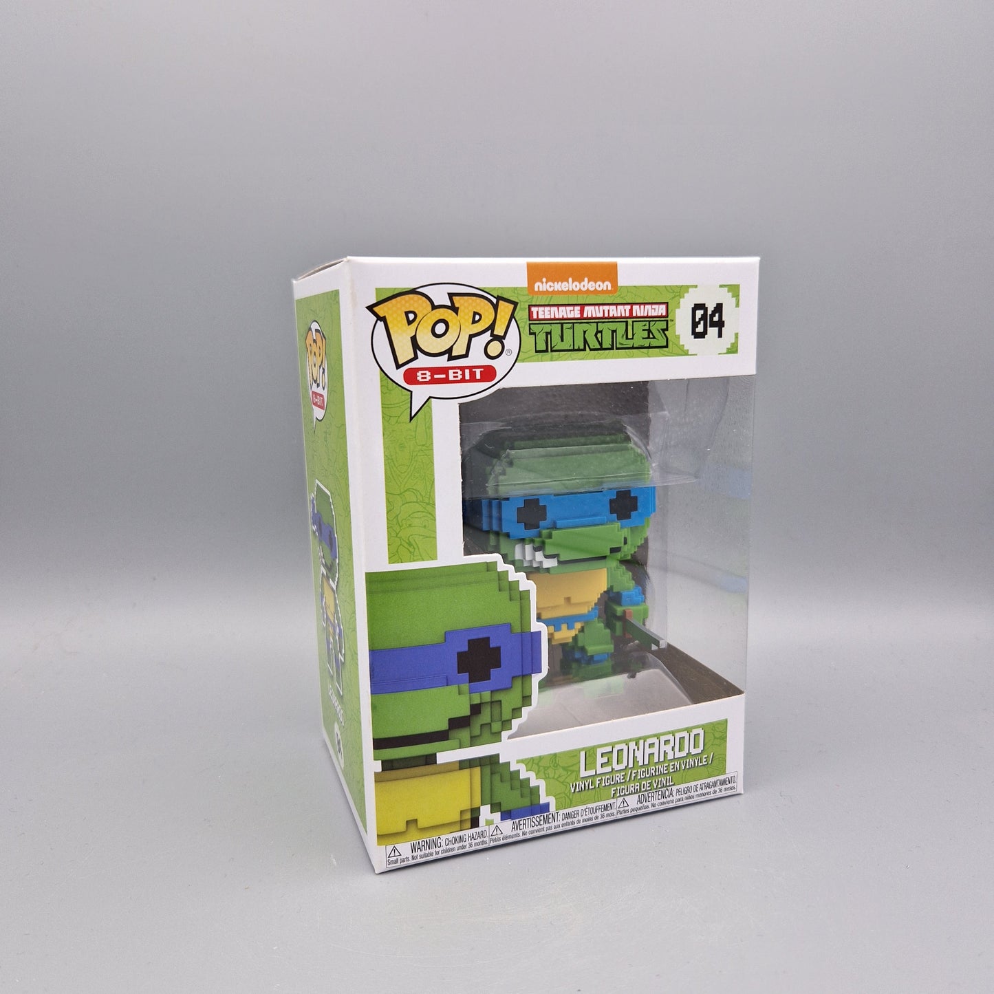 Funko Pop! 8-Bit	Teenage Mutant Ninja Turtles	#04	Leonardo Zustand: Sehr Gut